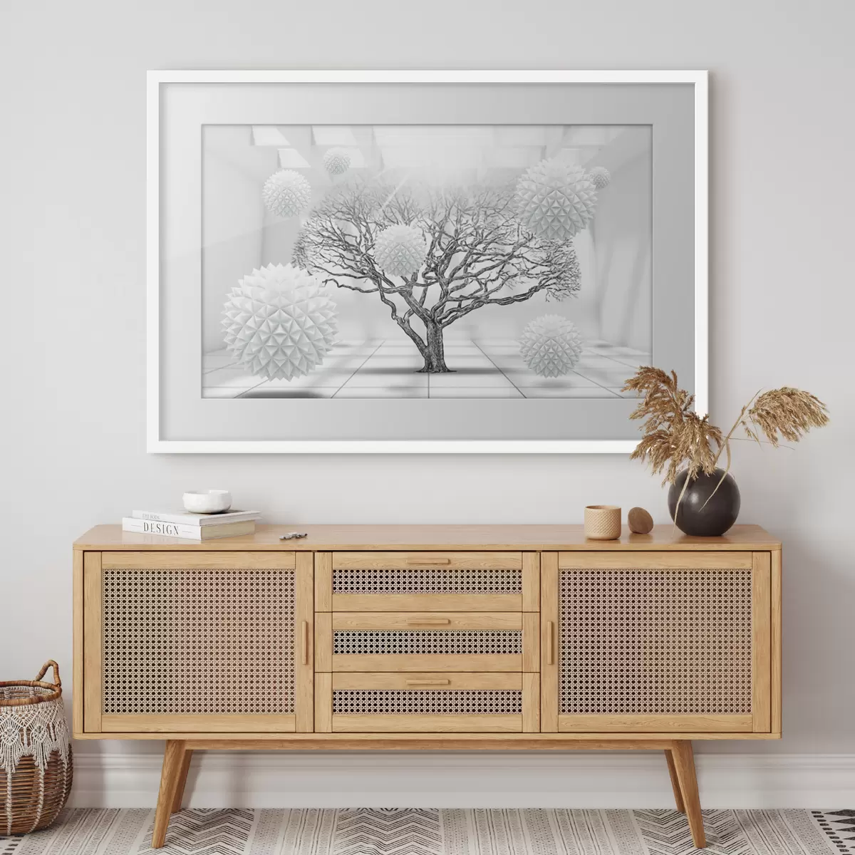 Poster Un árbol que se extiende f02828