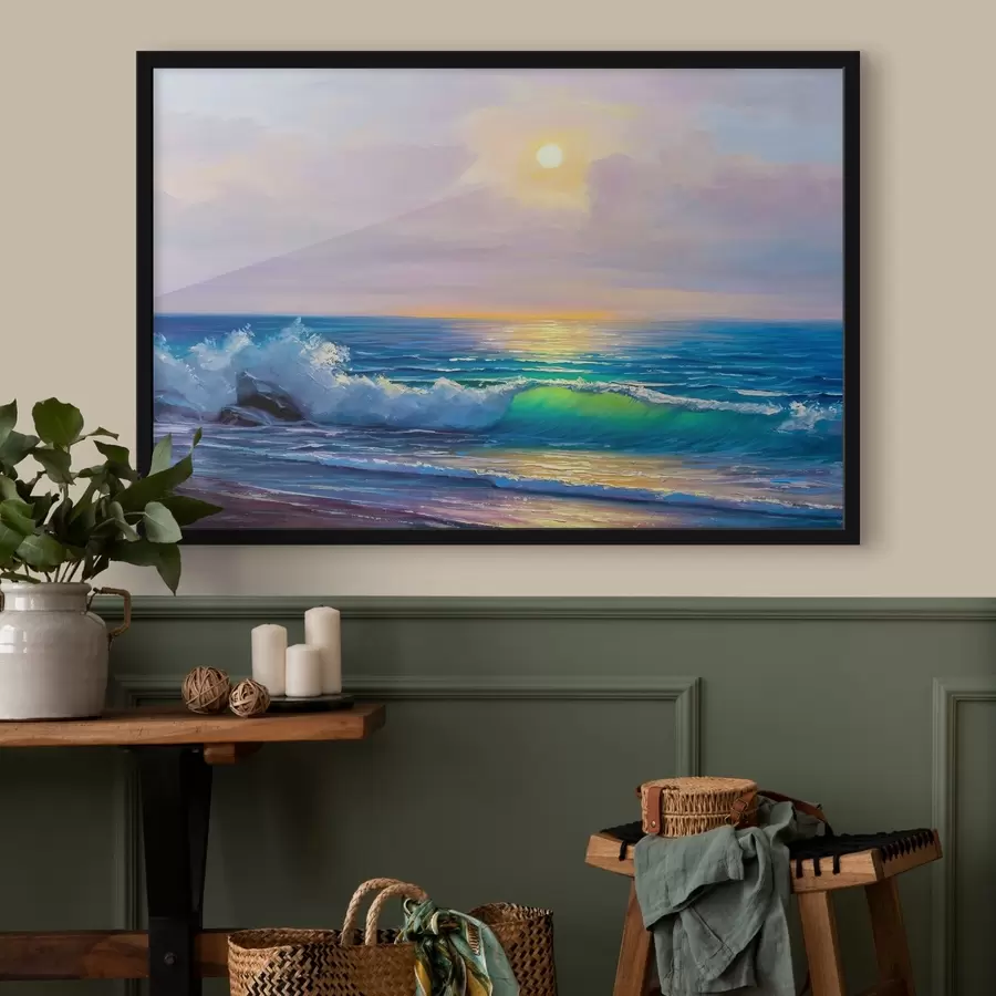 murales de pared Agua, nubes y cielo f17732