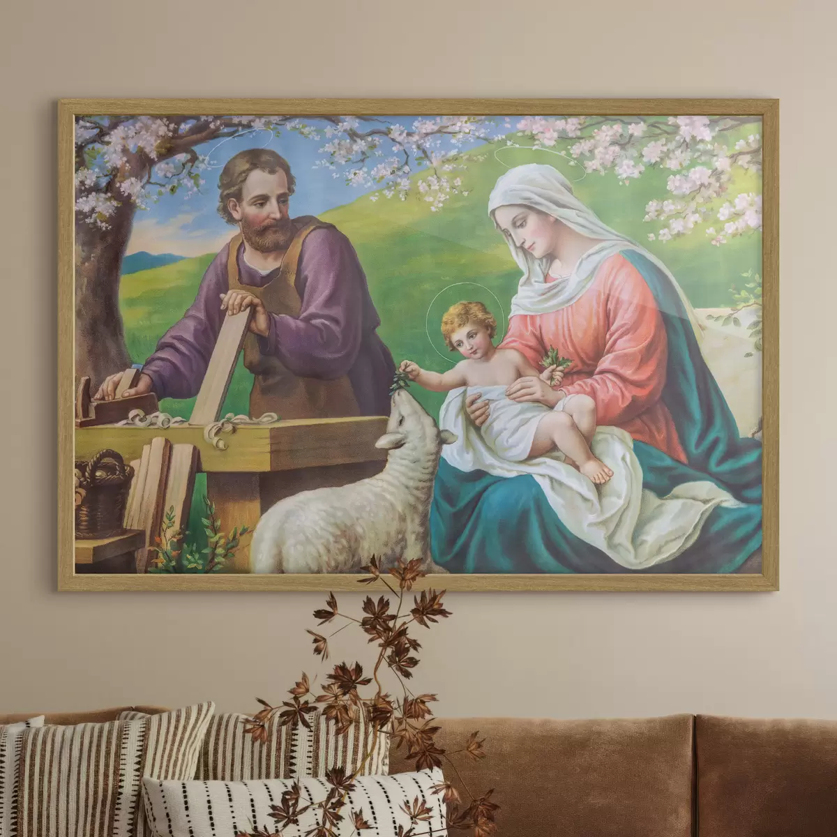 Poster Imagen de la Sagrada Familia f33496