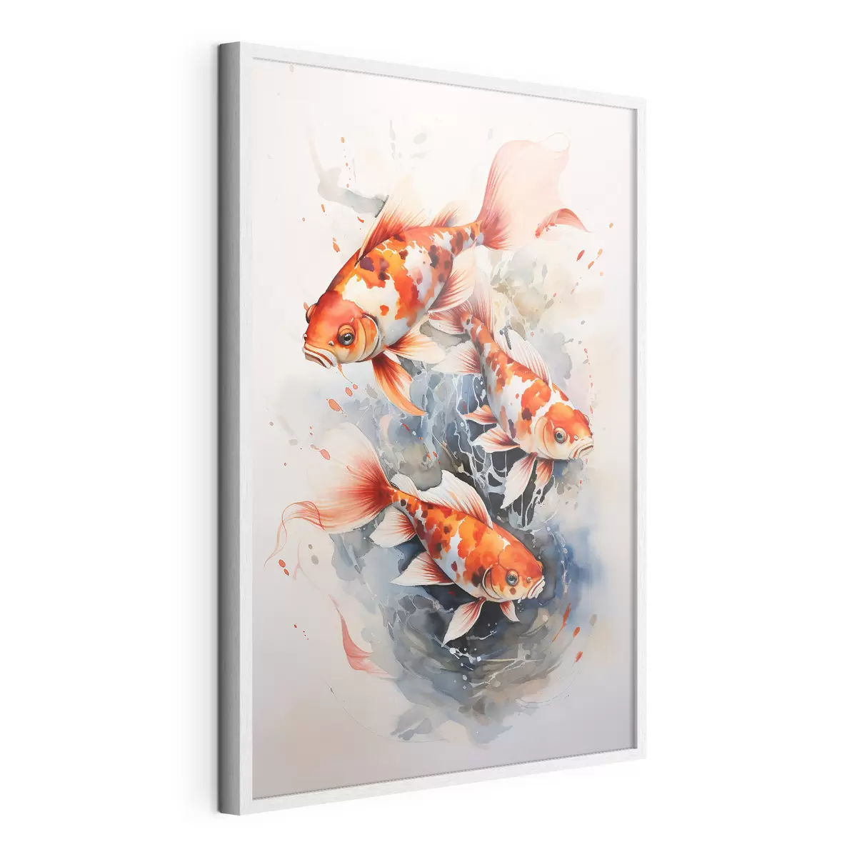 Poster Koi en el estanque f34247