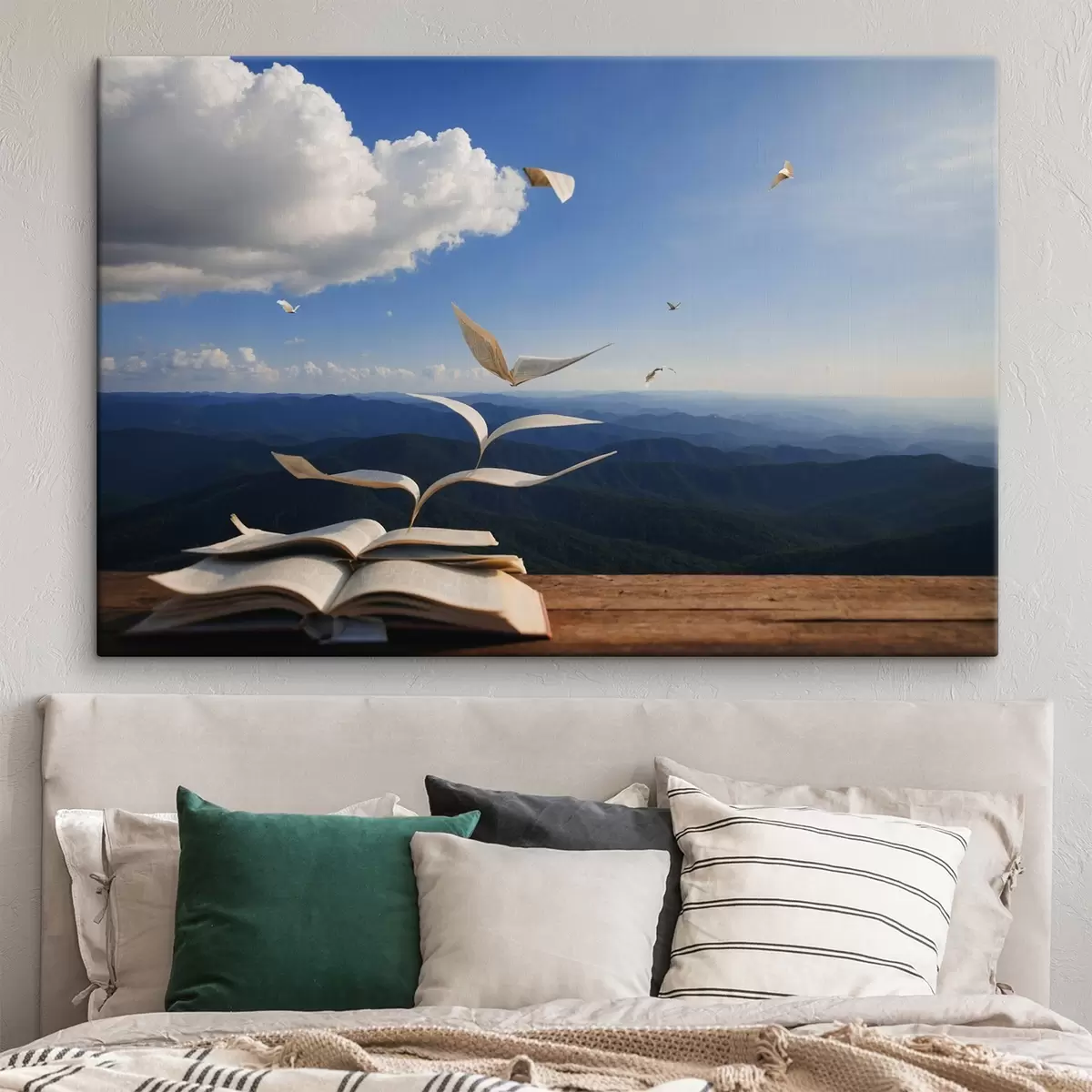 murales de pared Páginas volantes de un libro s42095