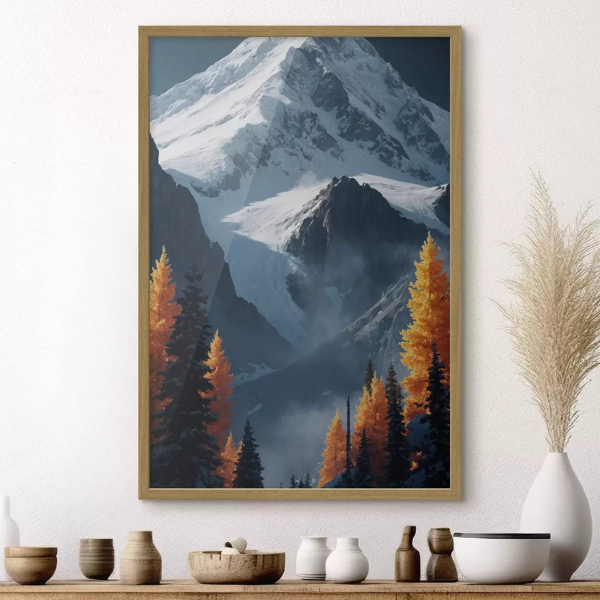 Poster Montaña gigante f41784