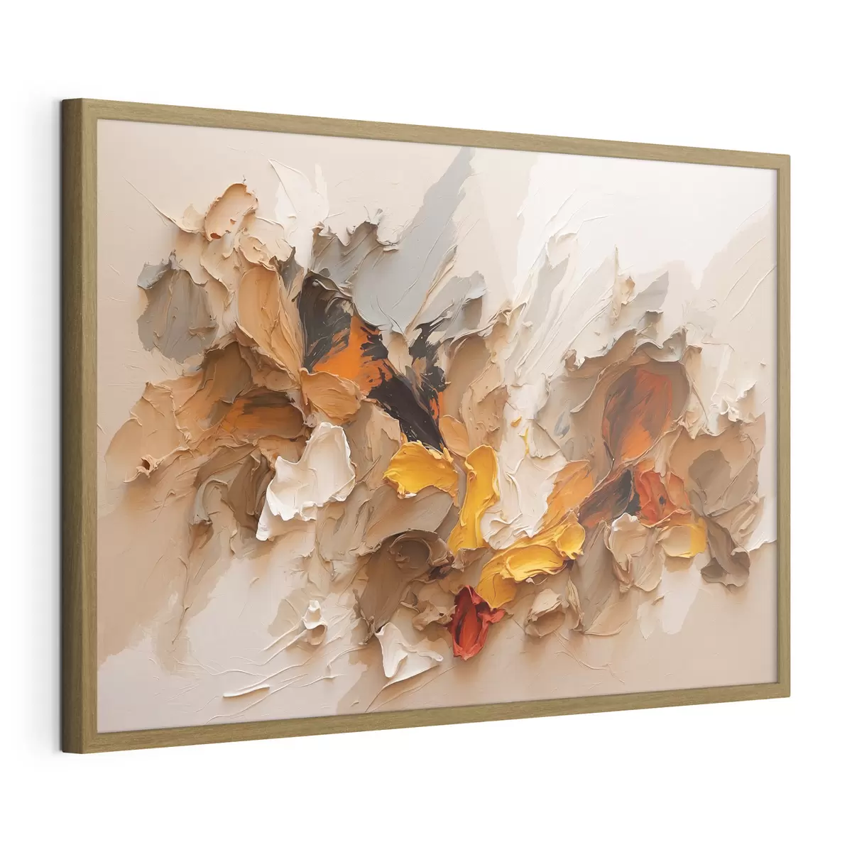 Poster Estallido de ocre f42087