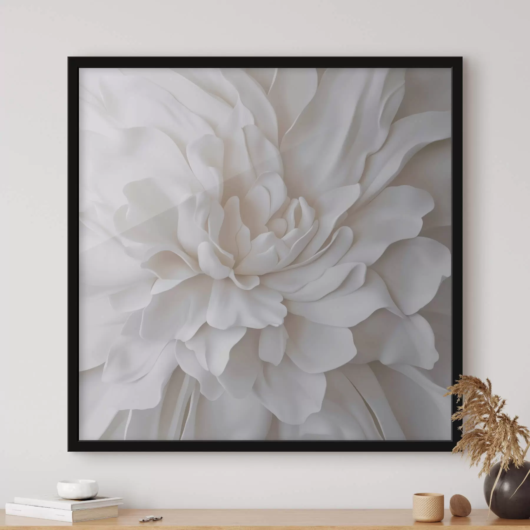 murales de pared Grandes pétalos abstractos f42130