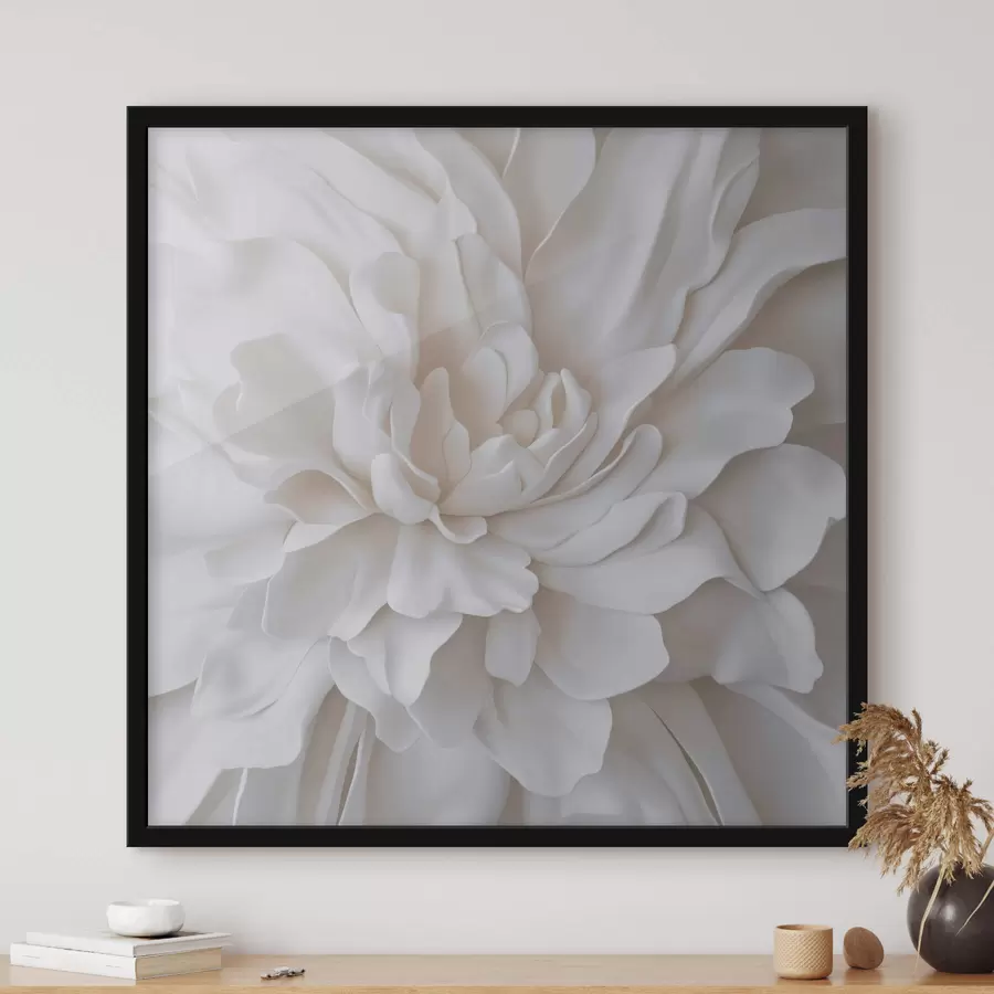 murales de pared Grandes pétalos abstractos f42130