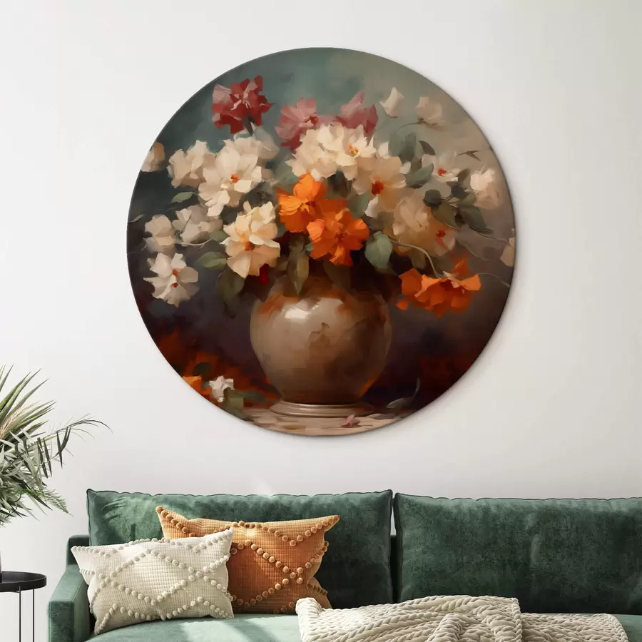 murales de pared Ramo de flores en jarrón r42113