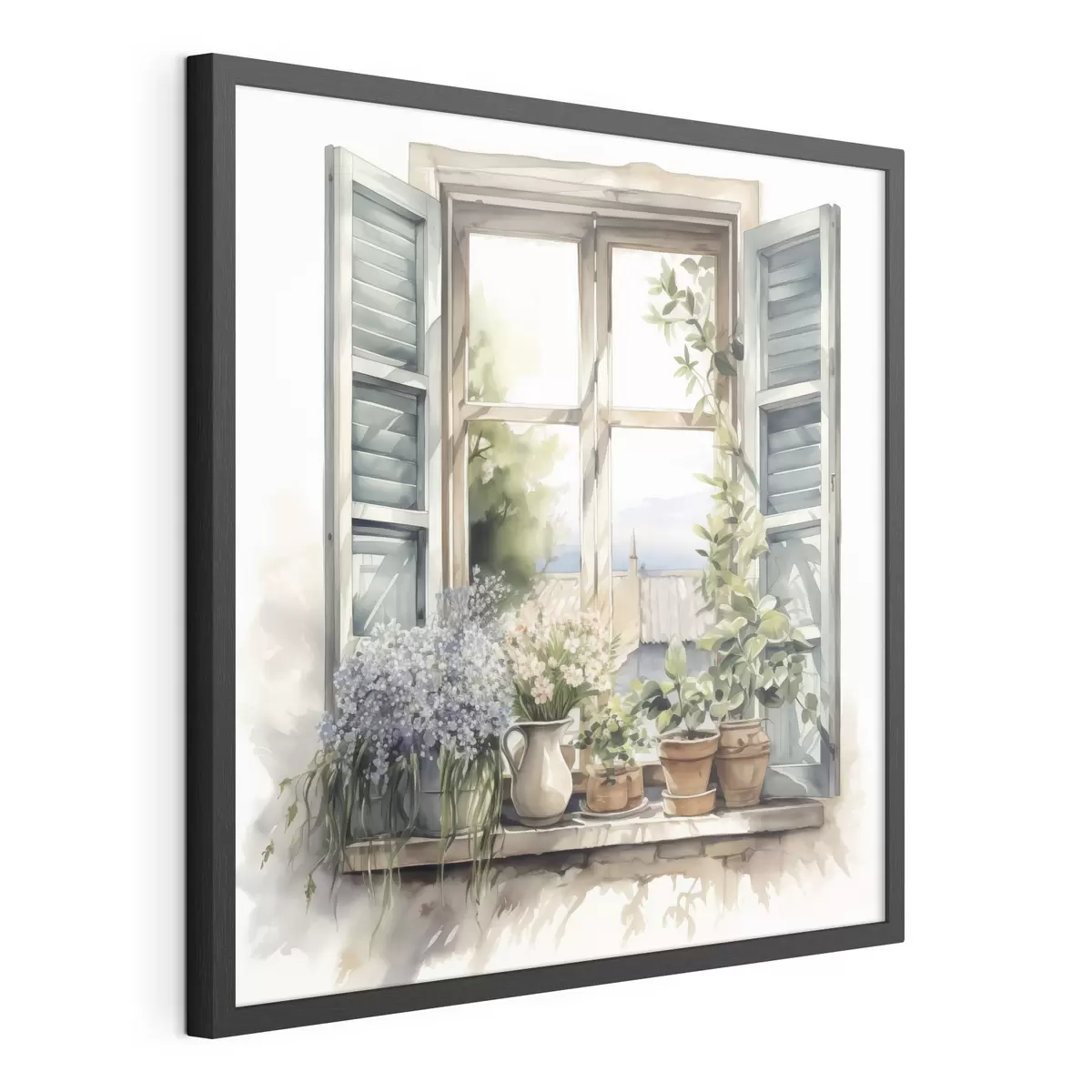 Poster Jardín en el alféizar f42144
