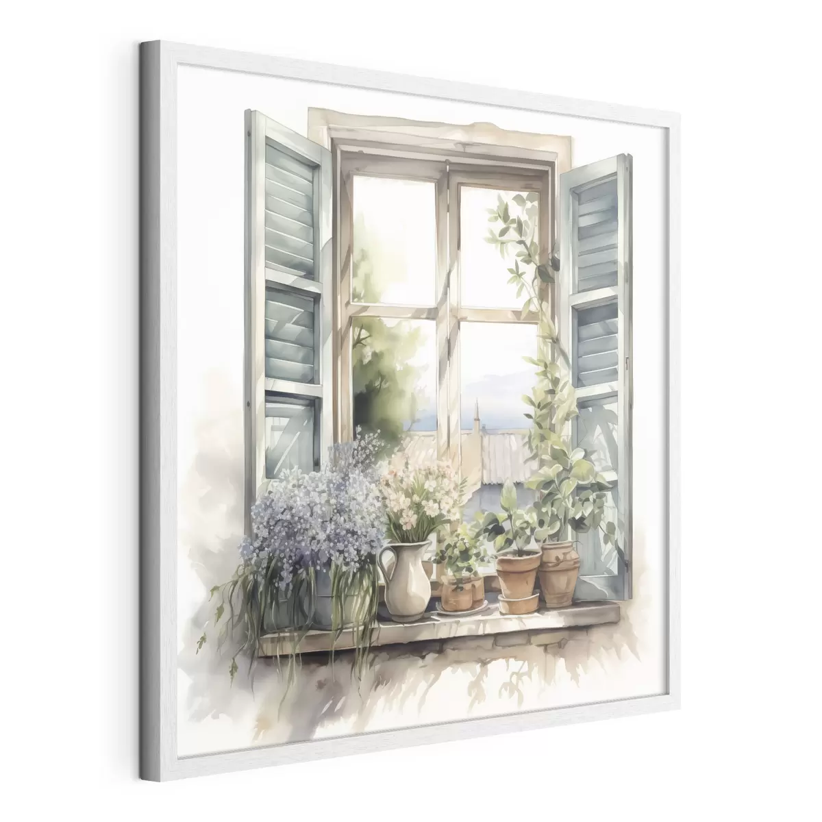 Poster Jardín en el alféizar f42144