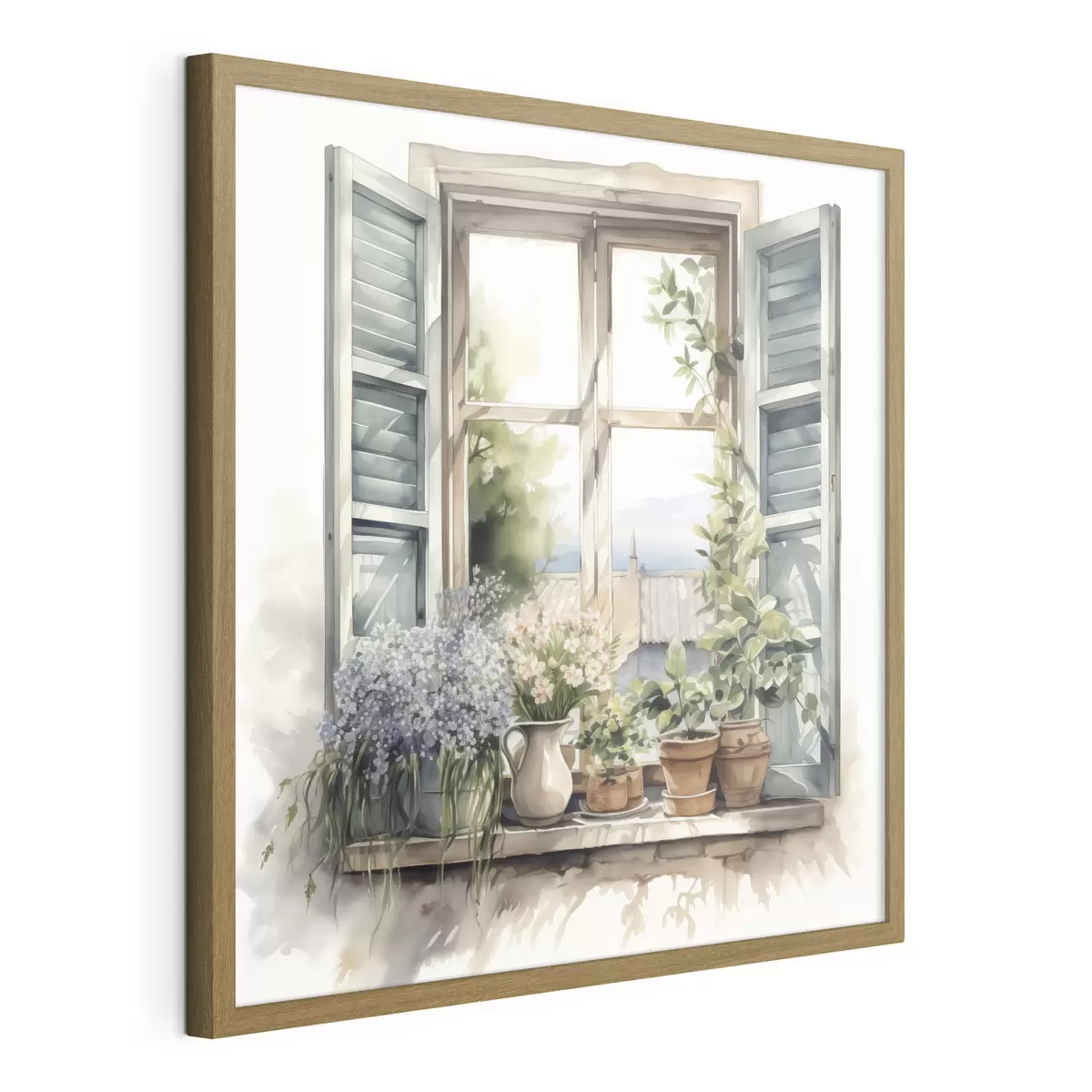 Poster Jardín en el alféizar f42144