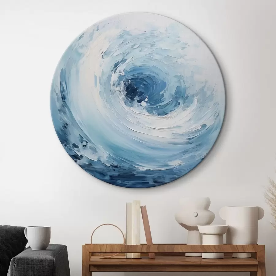 murales de pared Ola abstracta, remolino r42136