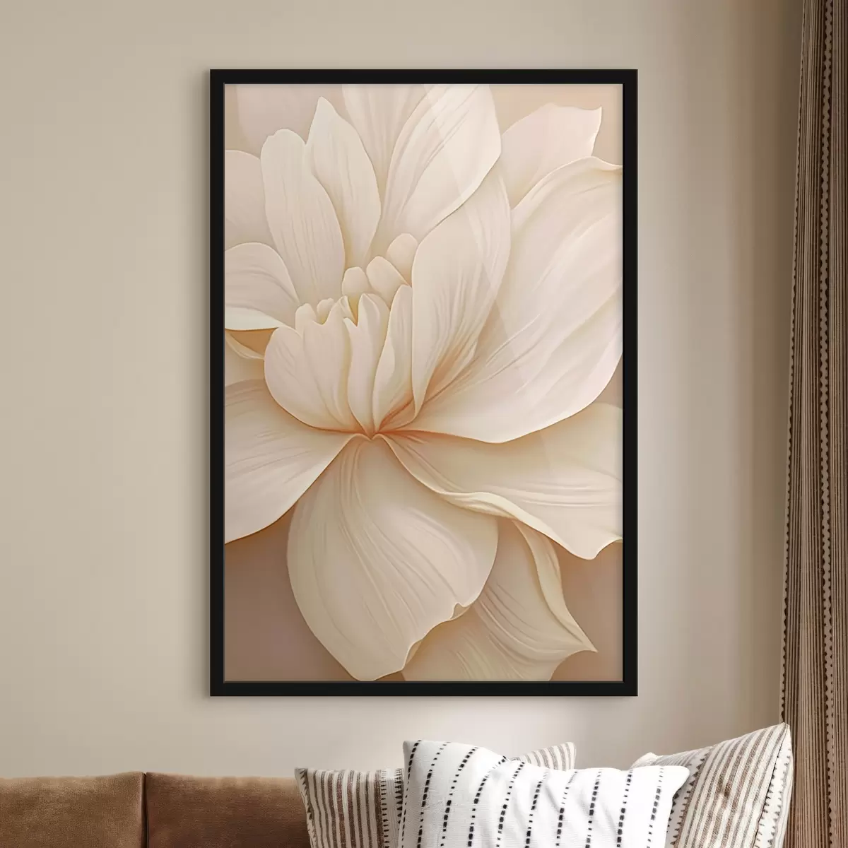 Poster Flor cremosa f42165