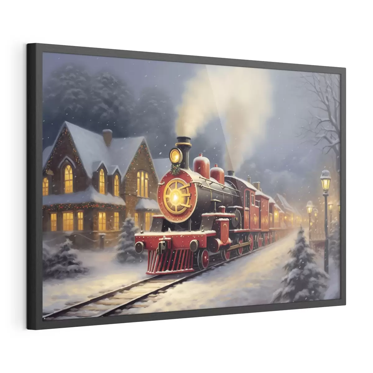 Poster Tren hacia Navidad f42168