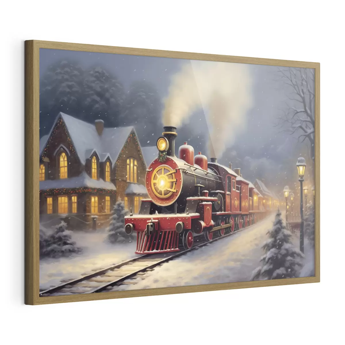 Poster Tren hacia Navidad f42168