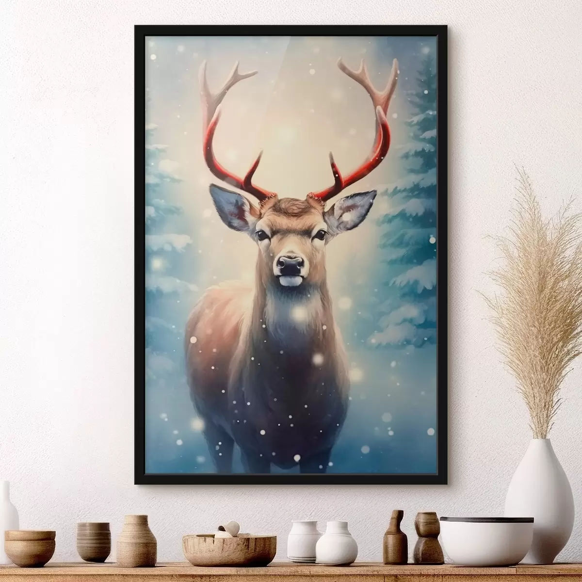 Poster Renos de invierno f42169
