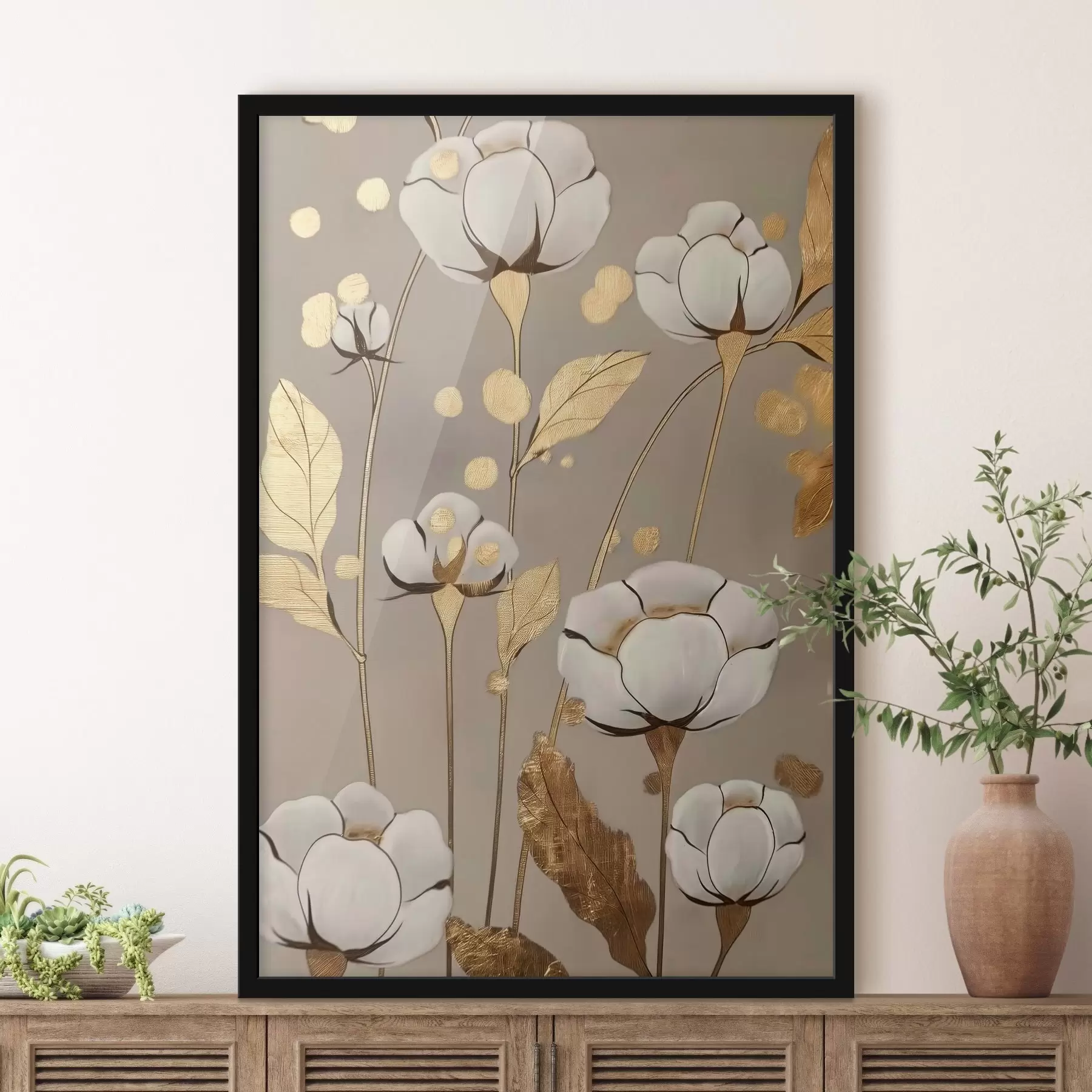 murales de pared Flores f42172