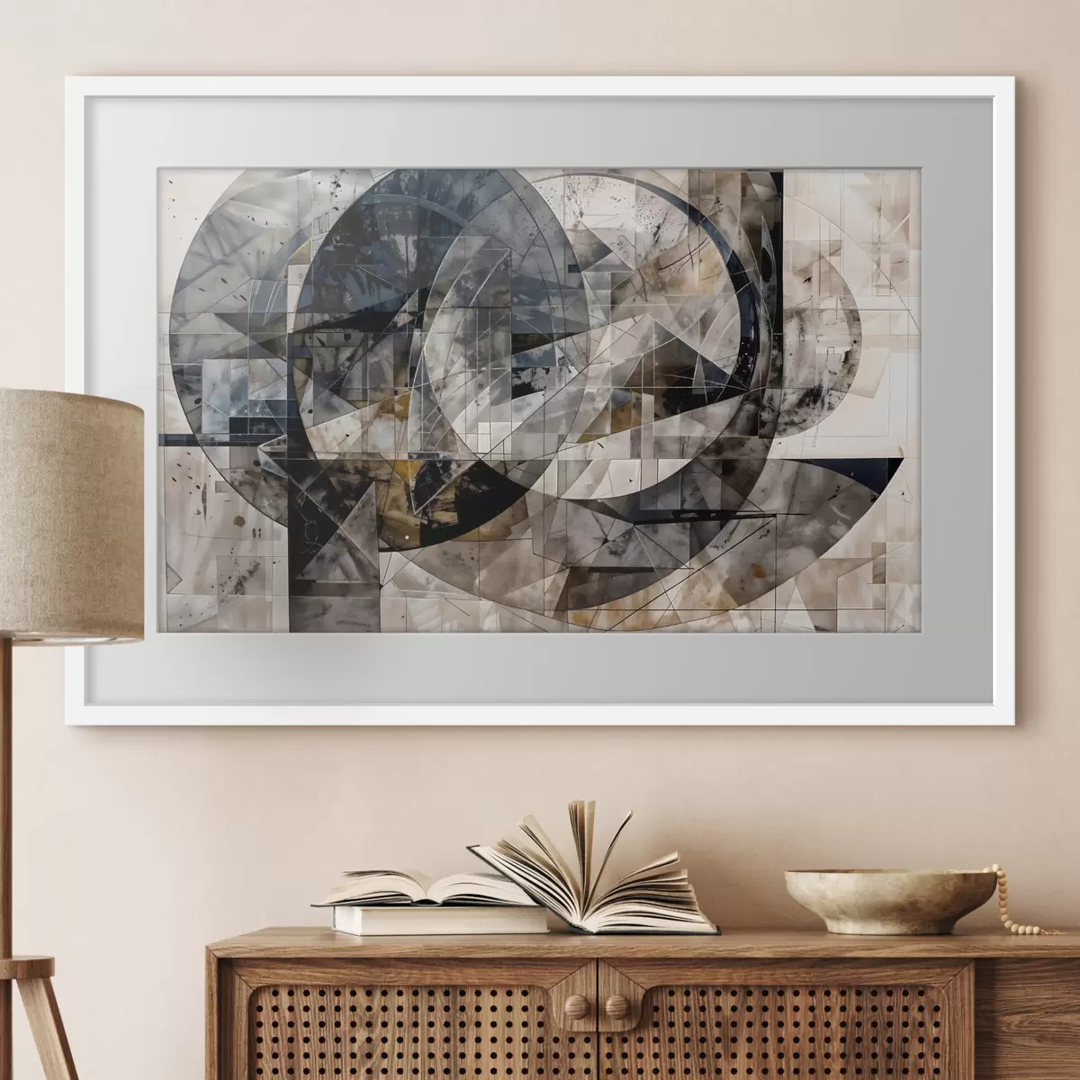 Poster Diálogo gris f42212