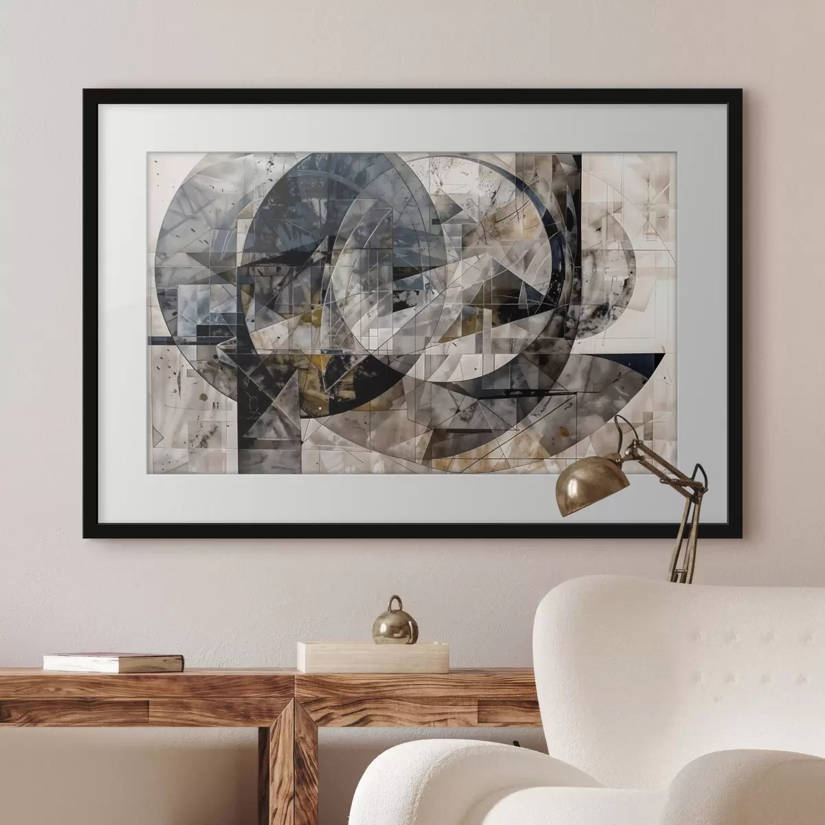 Poster Diálogo gris f42212
