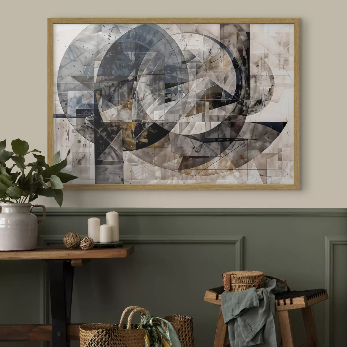 Poster Diálogo gris f42212