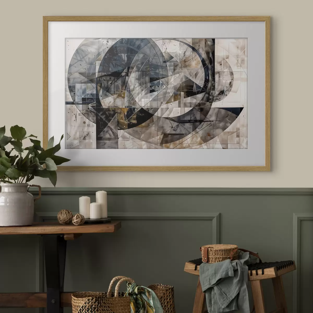 Poster Diálogo gris f42212