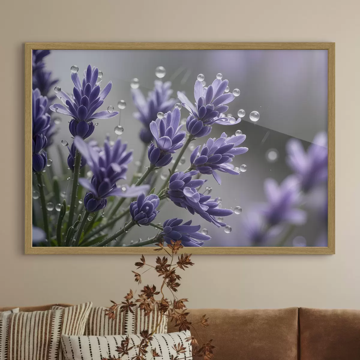 Poster Rocío de lavanda f42229