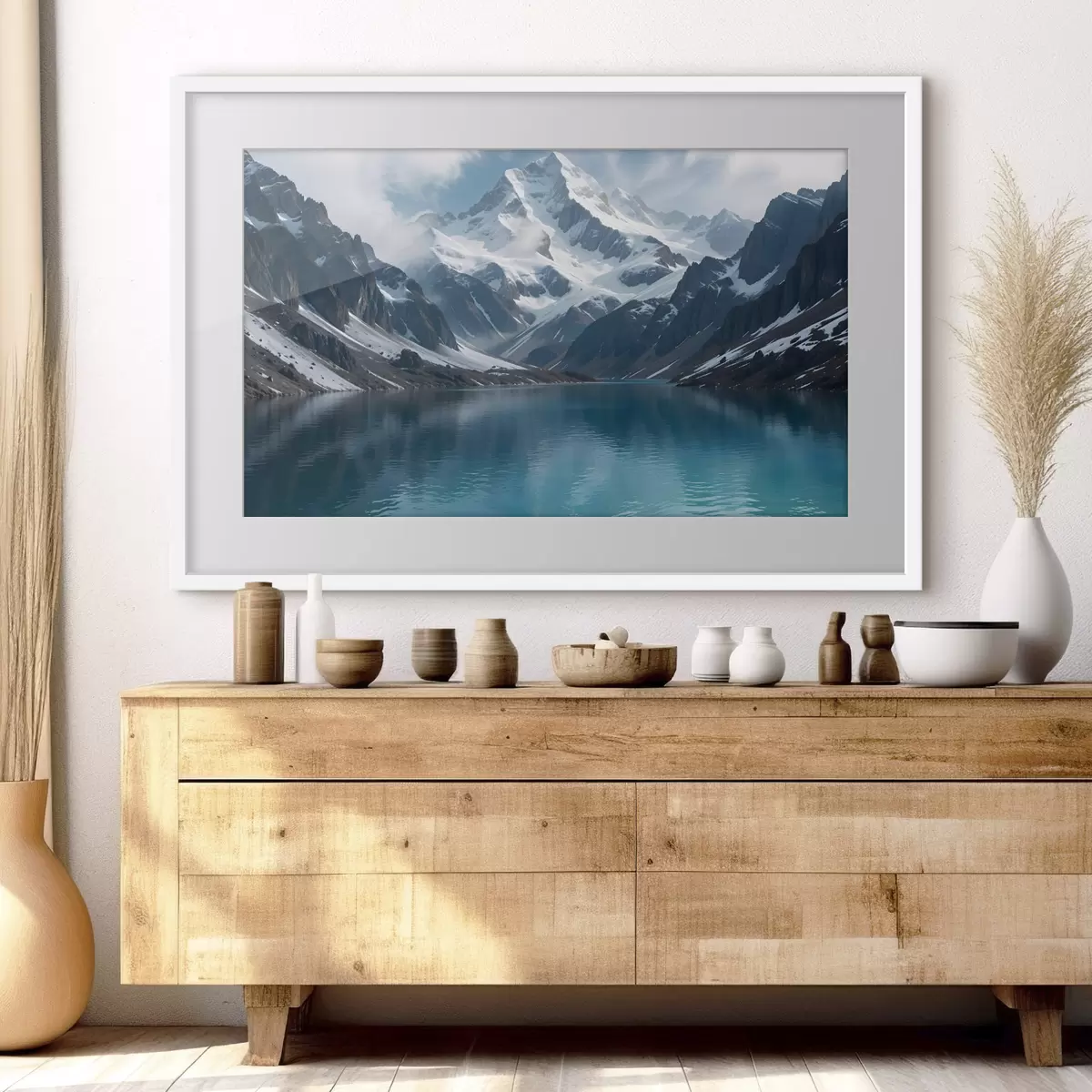 Poster Montañas y impulso f42232