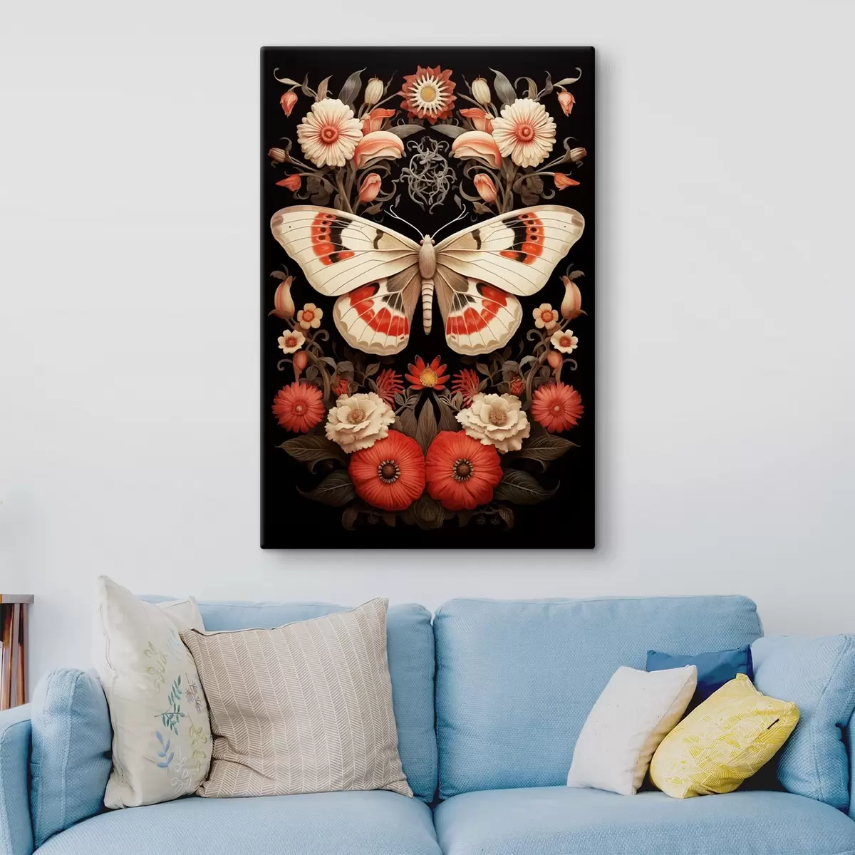 murales de pared Una variedad de mariposas s42293