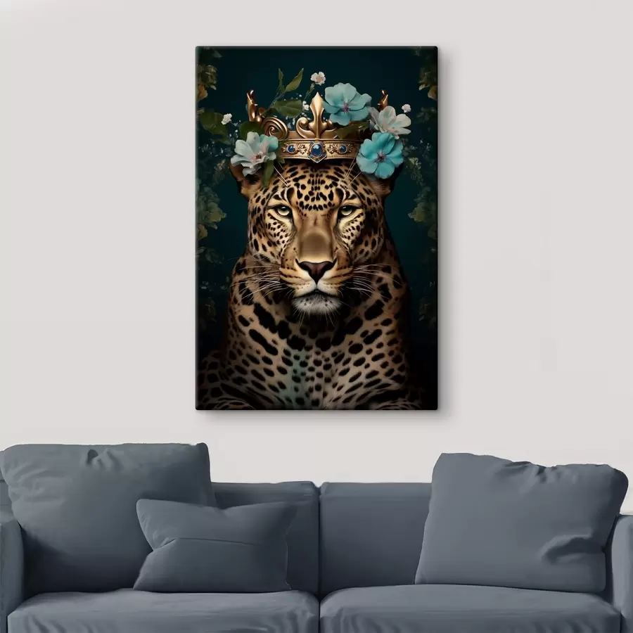 murales de pared Majestad Leopardo s42294