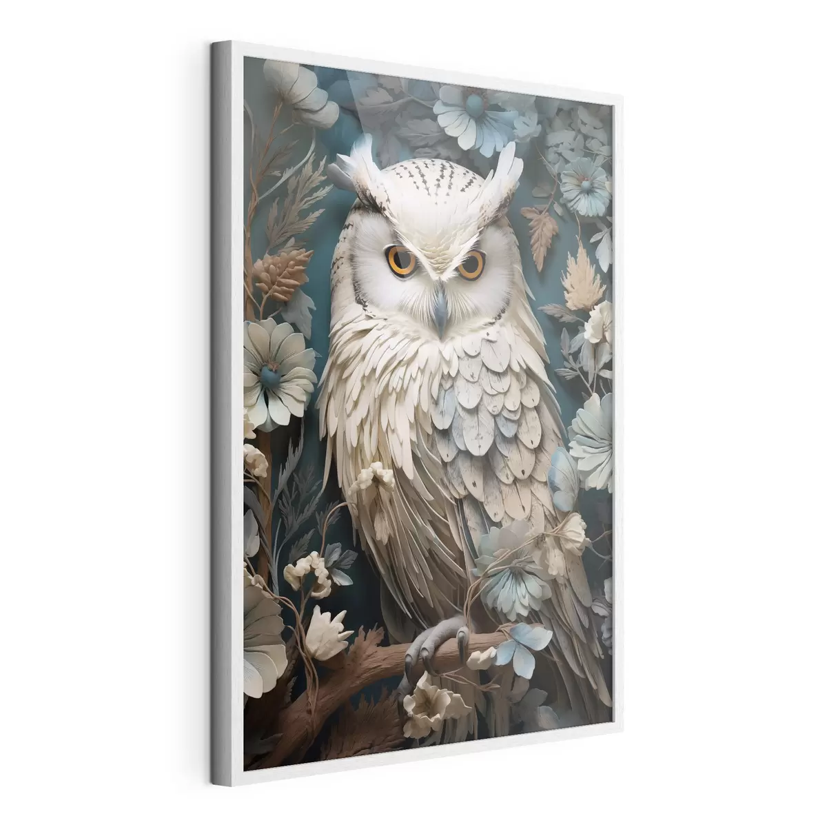 Poster Búho blanco f42283