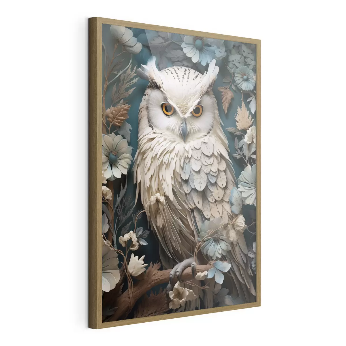 Poster Búho blanco f42283