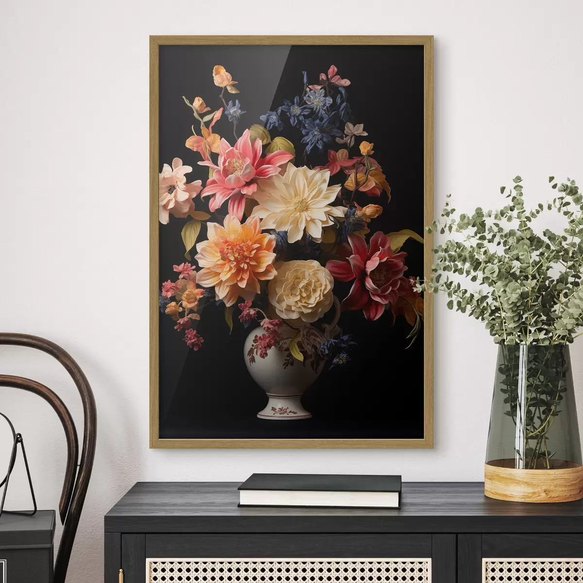 Poster Obra maestra floral f42292