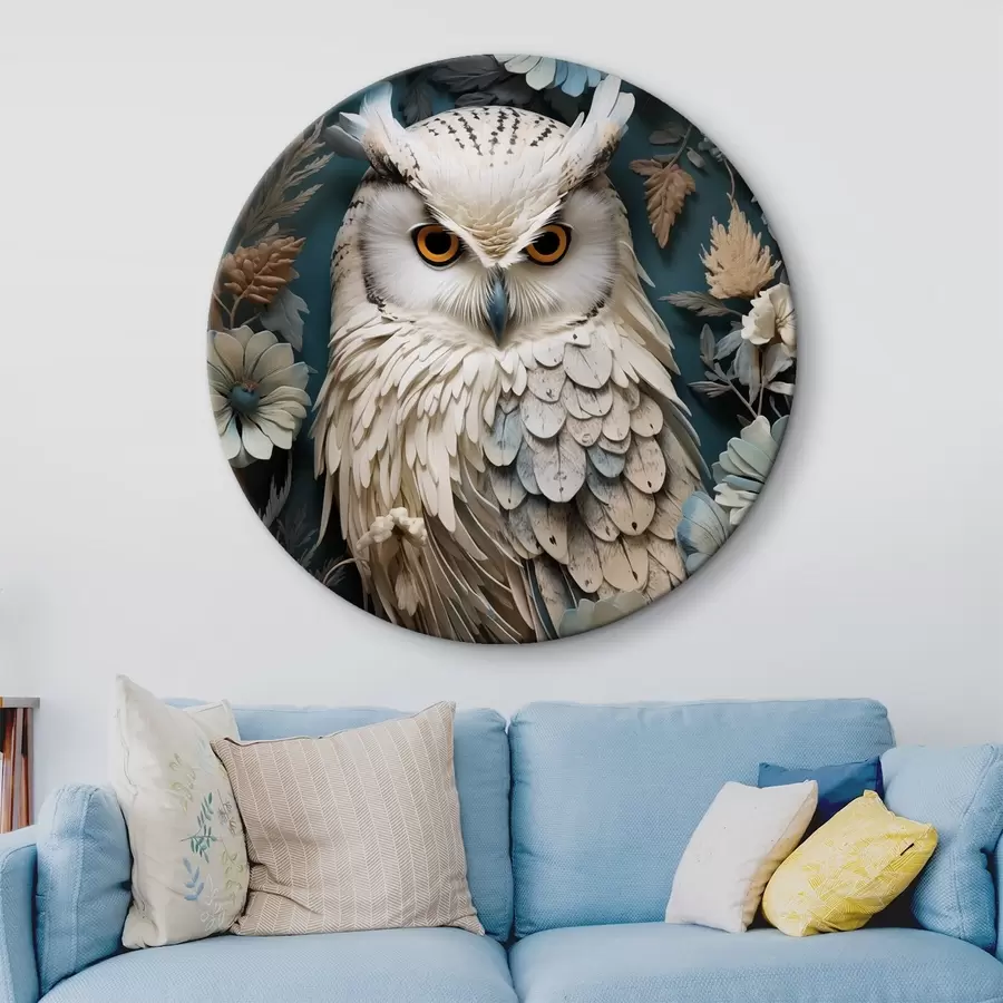 murales de pared Búho blanco r42283