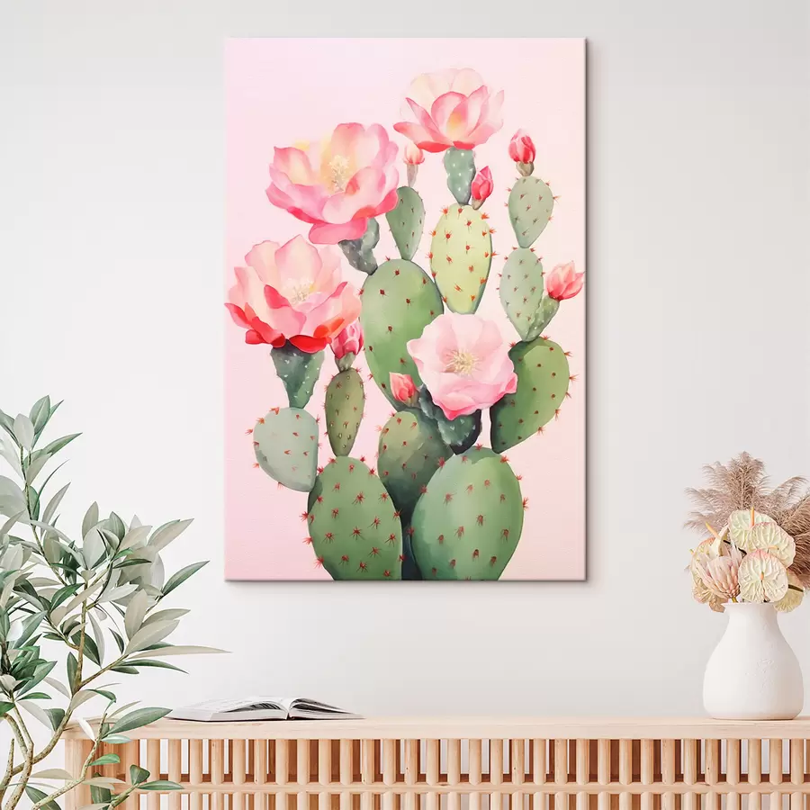 murales de pared Cactus y flores s42312