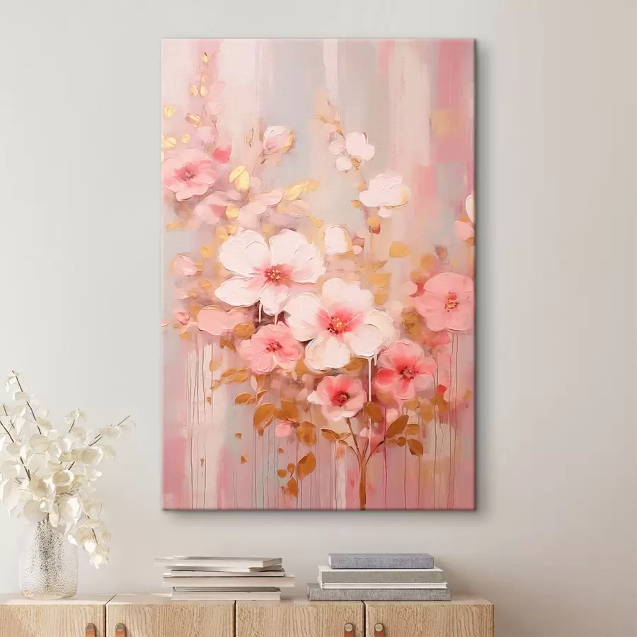 murales de pared Preciosas flores rosas s42315