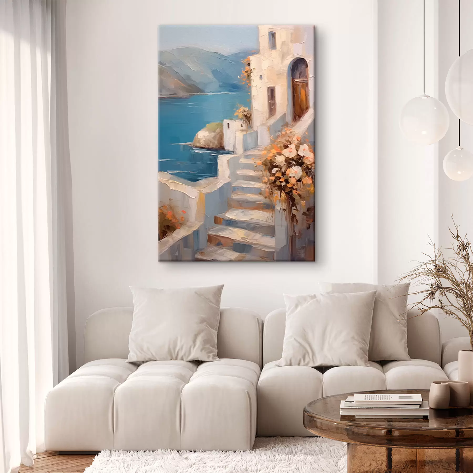 murales de pared Casa junto a la costa s42316