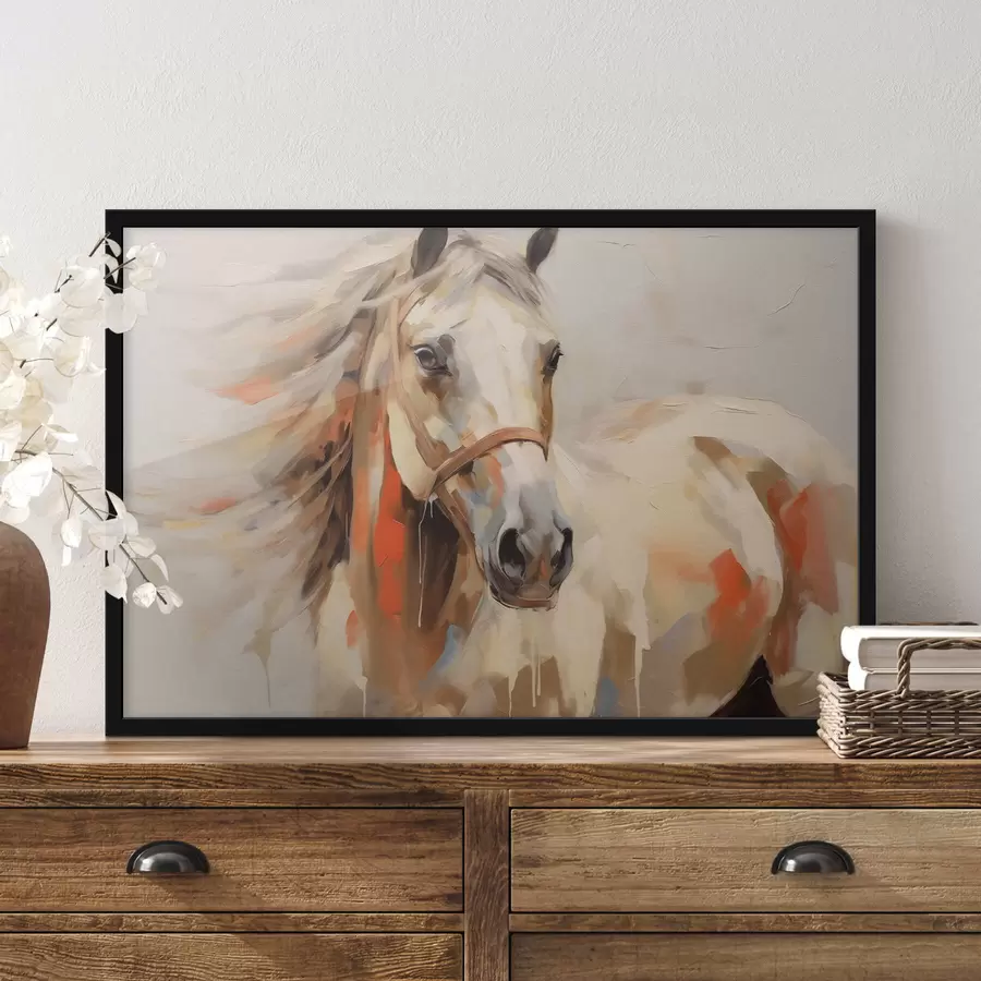 murales de pared Hermoso caballo f42317
