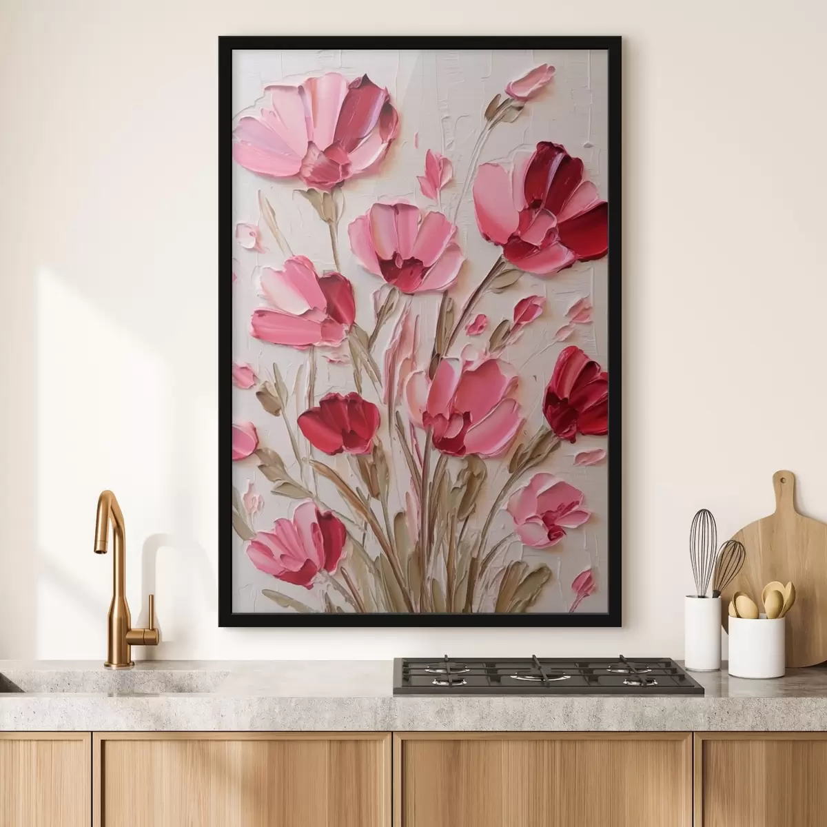 Poster Flores rosas f42318
