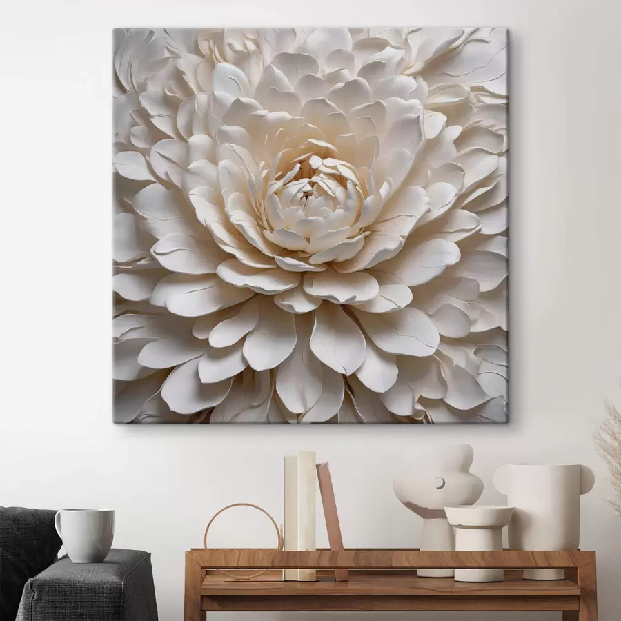 murales de pared Grandes pétalos abstractos s42131