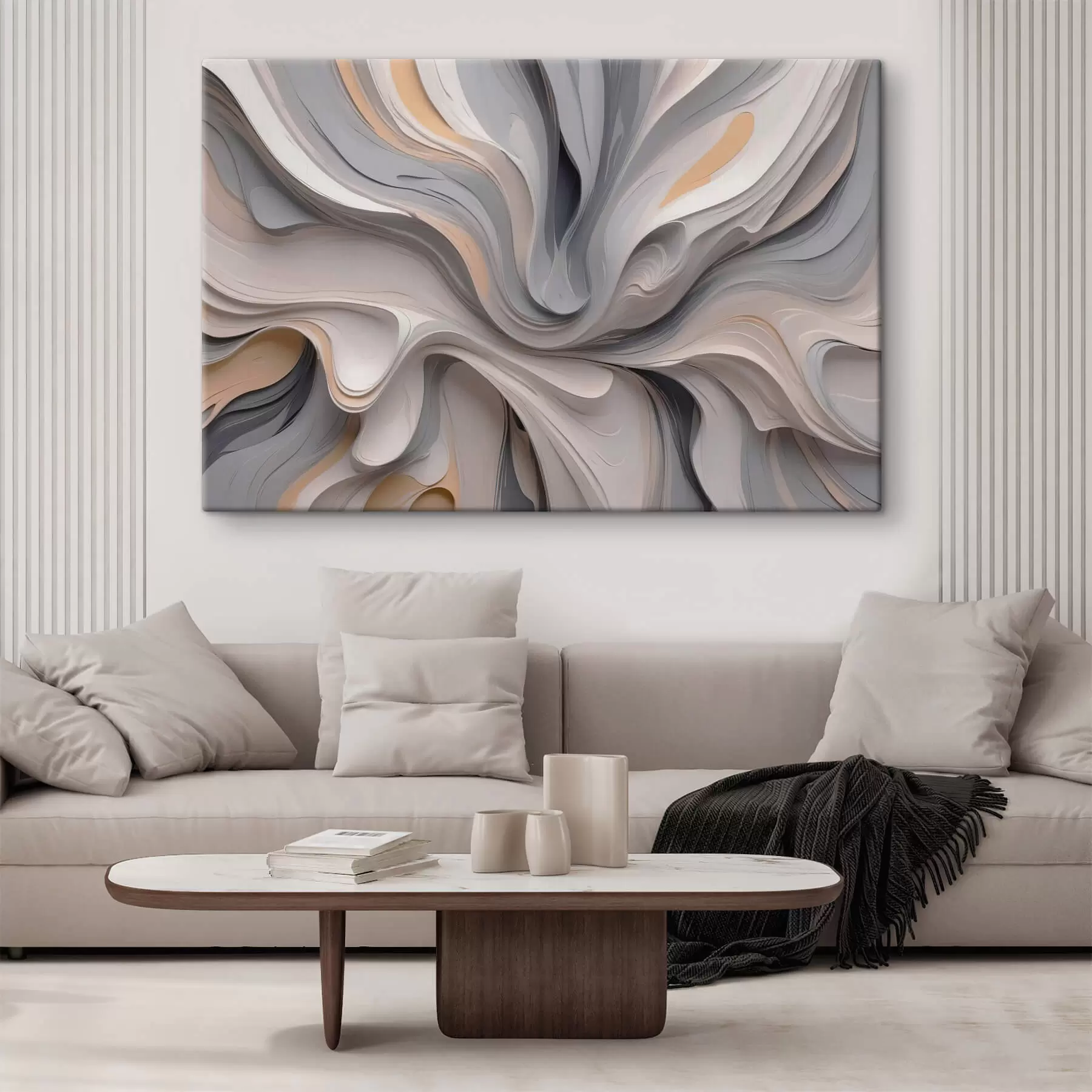 murales de pared Ondas abstractas s42246