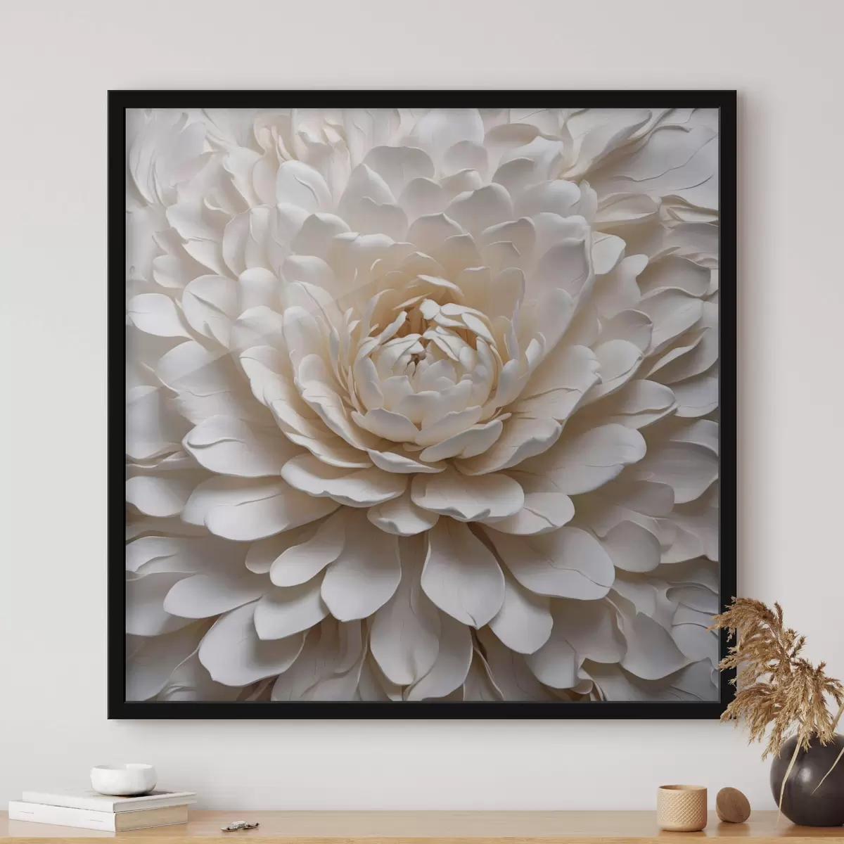 Poster Grandes pétalos abstractos f42131