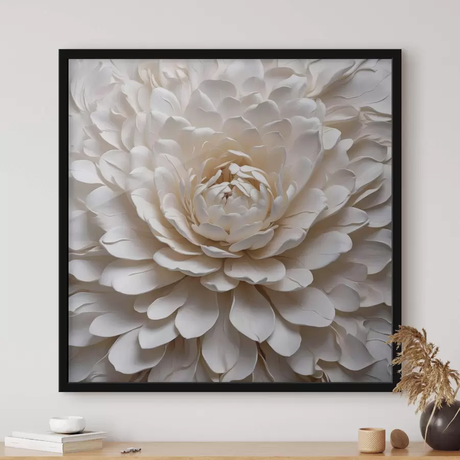 murales de pared Grandes pétalos abstractos f42131