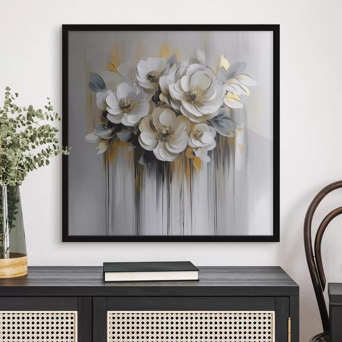 Poster flores abstractas f42244