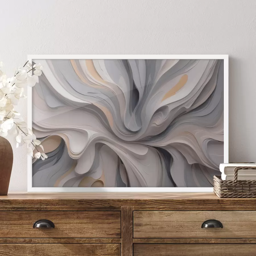 murales de pared Ondas abstractas f42246