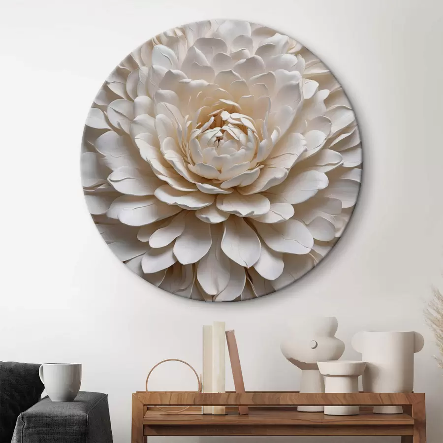 murales de pared Grandes pétalos abstractos r42131