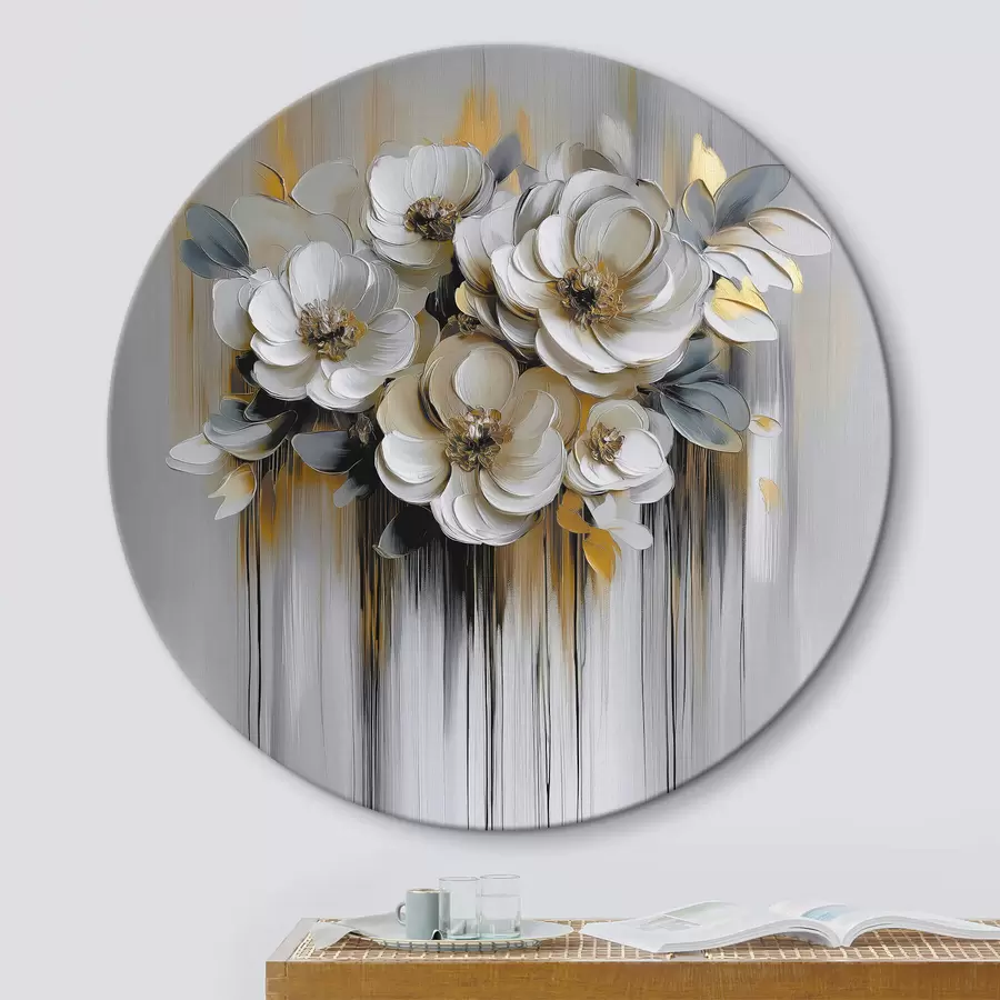 murales de pared flores abstractas r42244