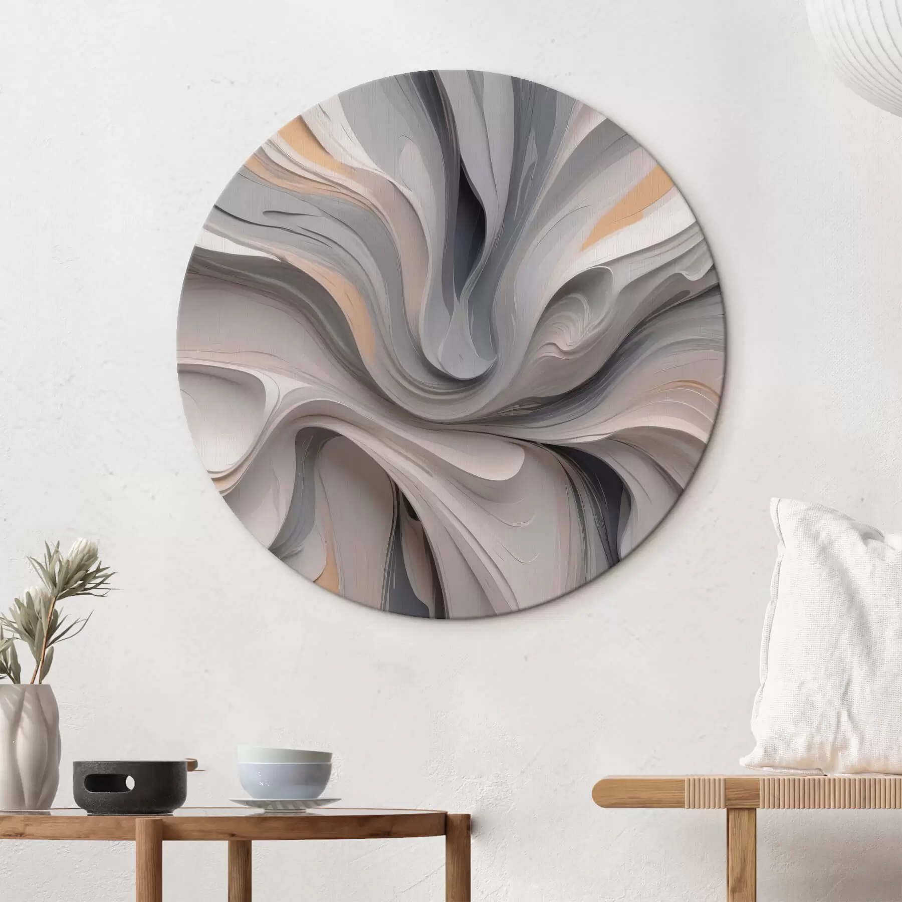 murales de pared Ondas abstractas r42246