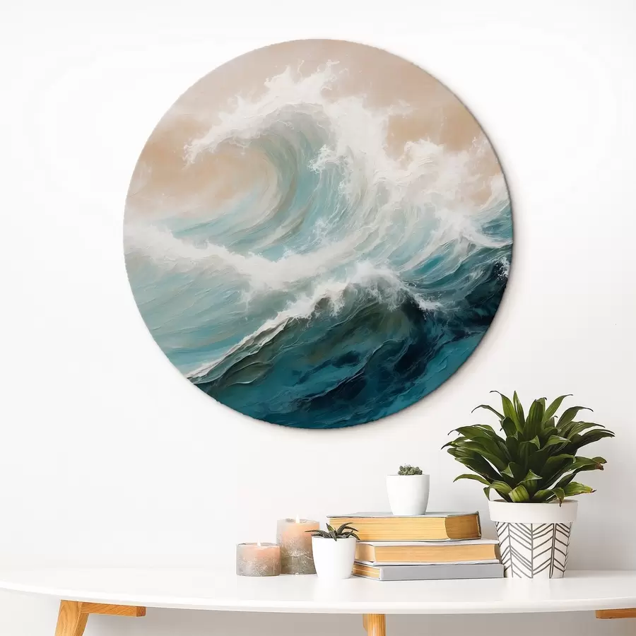 murales de pared Mar tormentoso r41029