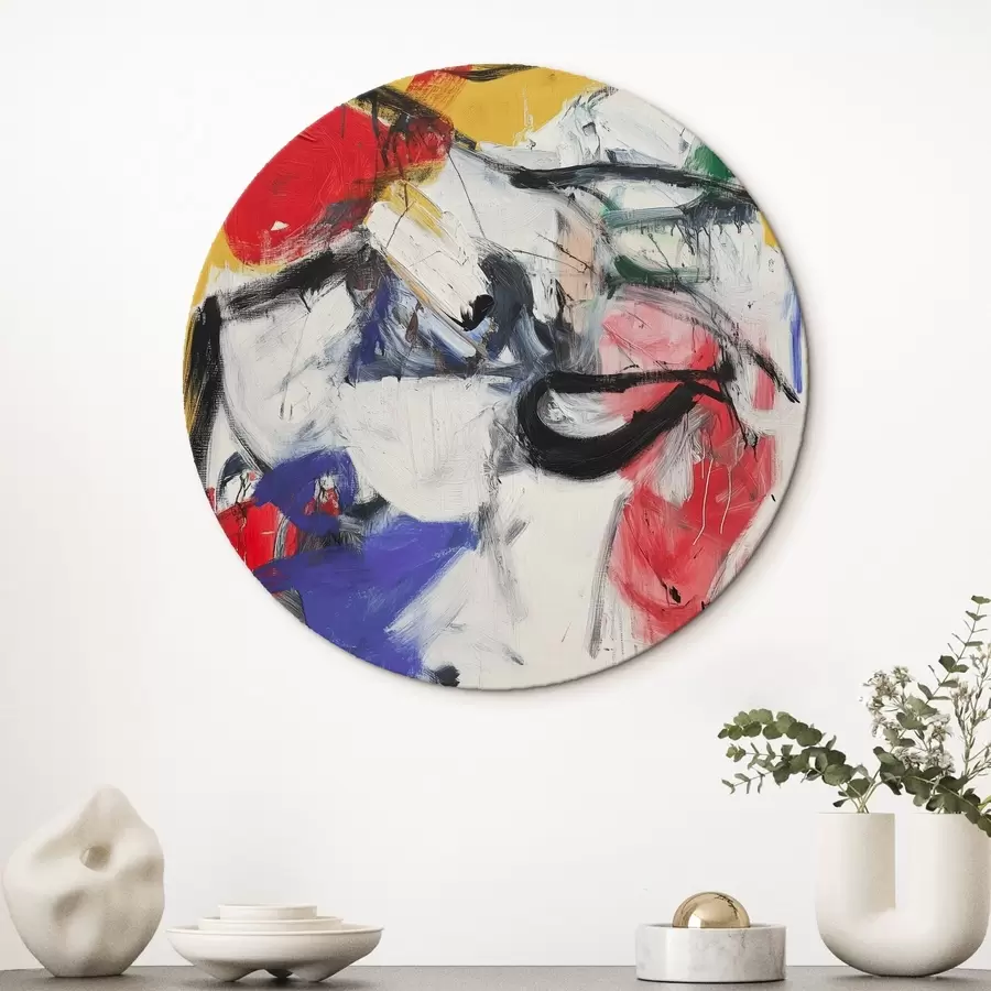 murales de pared Pinceladas abstractas r41152