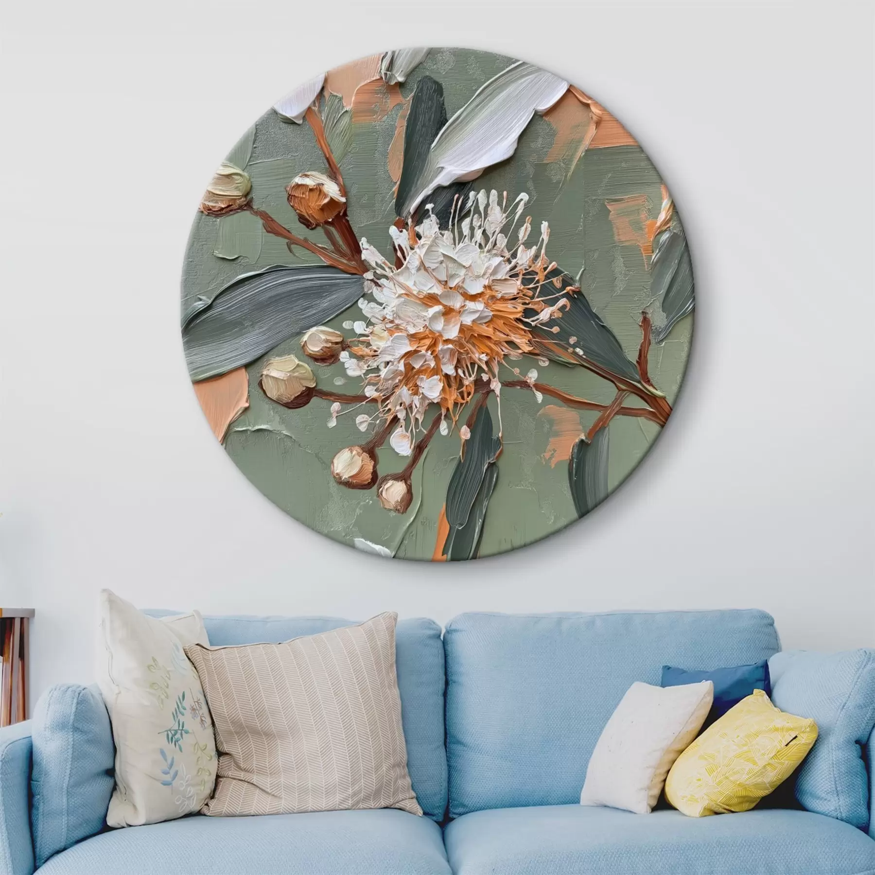 murales de pared Rama con flores r41155