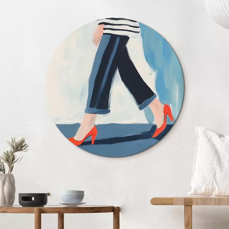 murales de pared Paseo de chicas r41161