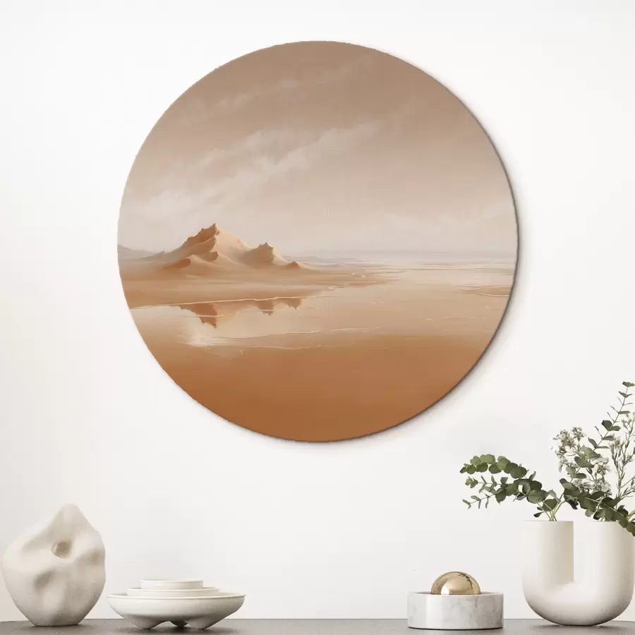 murales de pared Un lago que se seca r41310